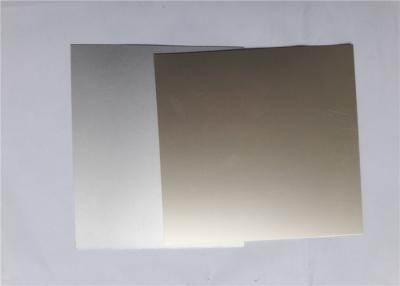 China Customized Colors Thin Aluminum Sheet Weather Resistance And Corrosion Resistance for sale