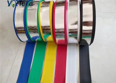 China Colorful Plastic Edge Metal Channel Letters Customized Width Advertisement Usage for sale