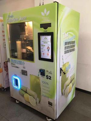 China CE Industrial Sugarcane Vending Machine Extractor Commercial Sugarcane Crusher for sale