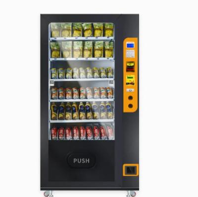 China Fresh Orange Commercial Food Vending Machine Coin Operated With Touch Screen for sale
