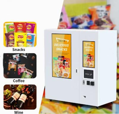 China Universal Orange Juice Vending Machine Automatic Freezing Food Smart Retail for sale