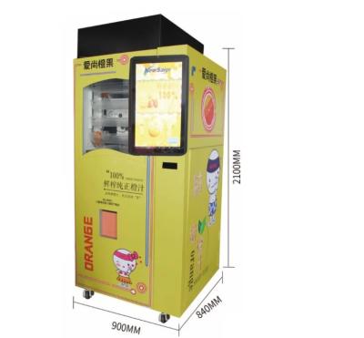 Κίνα Πορτοκαλί αυτοκίνητο μηχανών πώλησης Juicer ανοξείδωτου για τα τρόφιμα και τα ποτά προς πώληση