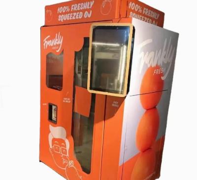 China Hoteles anaranjados de Juice Vending Machine Customized For de la bebida sana en venta