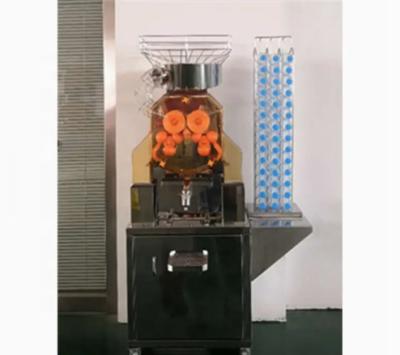 China Industrial Metal Orange Juice Vending Machine Automatic Maker Stainless Steel for sale