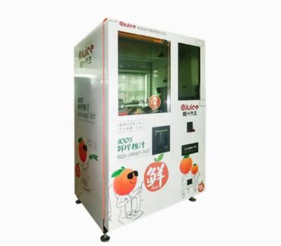 China Supermarket Summer Fruit Juice Vending Machine Food Grade Intelligent cleaning for sale