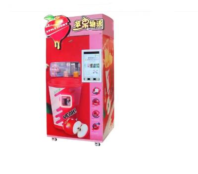 Chine 24 heures d'Apple Juice Vending Machine 500W pour des centres commerciaux de supermarchés à vendre