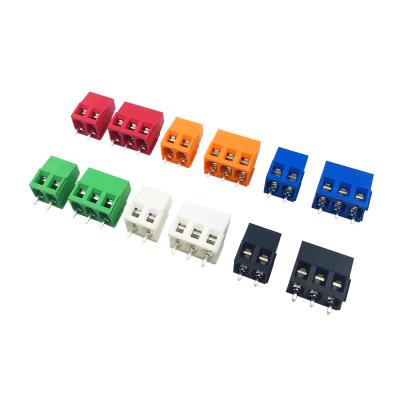 China 5.08mm Pitch PCB Soldering Screw Terminal Blocks 2P 3P Jointable for sale