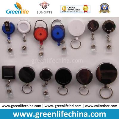 China China ID Customized Plastic/Metal Retractable Badge Yoyo Holders for sale