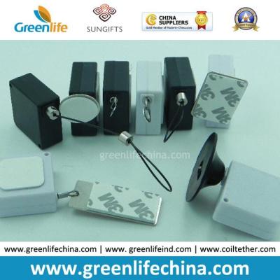 China Store Display Security Mini Square Tether Box W/Different Ends for sale