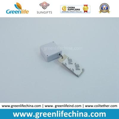 China Retractable Mini Square Retractable Cable Recoiler for Exhibition Anti-Shoplifting for sale