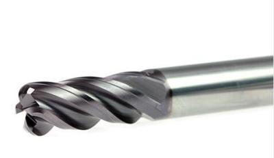 China SGS Solid Carbide Corner Radius End Mill 4 Flute 20mm for sale