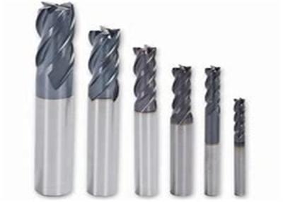 China CNC HRC45-50 Solid Carbide End Mills For Aluminum , Steel , Cast Iron for sale