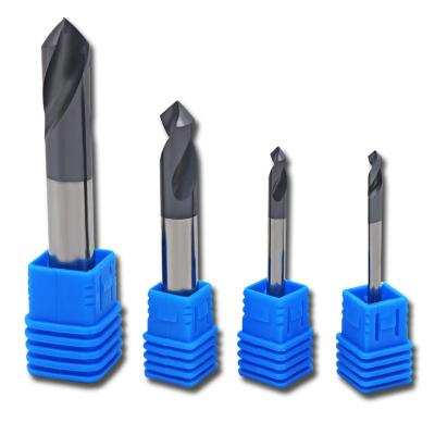 China Hartmetall-Abschrägungs-Schaftfräser-Mikroschneidwerkzeuge für Zentrierbohrer-Stahl zu verkaufen