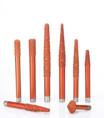 China Multi ferramentas de pedra de soldadura do cortador da gravura do diamante do moinho de extremidade do carboneto de tungstênio da camada à venda