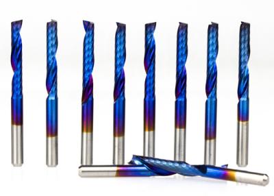 China CNC Router Miniature Carbide End Mills Spiral Cutter Tools 20mm for sale