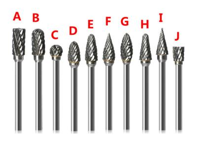 China End Mill Carbide Burr Bits Cylindrical Ball Nose Carbide Tip End Mill for sale