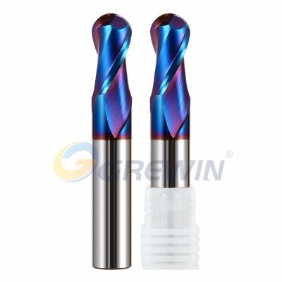 China GW Tungsten Solid Carbide End Mills for CNC System for sale