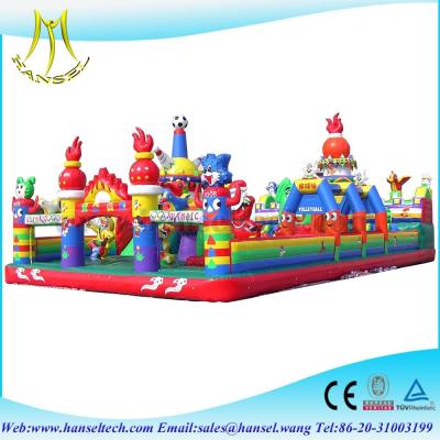 China Hansel PVC material high quality china inflatable bouncers commercial inflatable bouncers for sale
