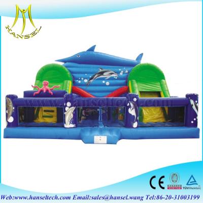 China Hansel high quality commercial inflatable amusement play house for kids for sale