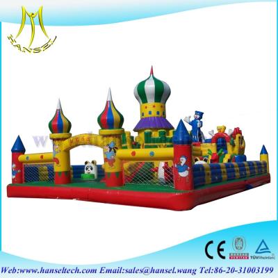 China Hansel Colourful Christmas commercial inflatable Water slide With Waterproof PVC for sale