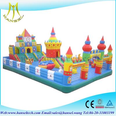 China Hansel Popular Inflatable Jumping Bouncer Clown Inflatable Bouncy Combo for sale
