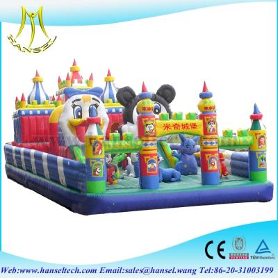 China Hansel children outdoor inflatable toys for sale