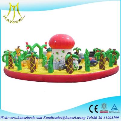 China Hansel Giant Commercial Grade Inflatable Combo With Slide for sale