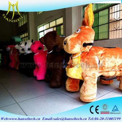 China Hanselbattery operated kiddy ride machine children supermarket moving happy rides outdoor electric amusement octopus car for sale