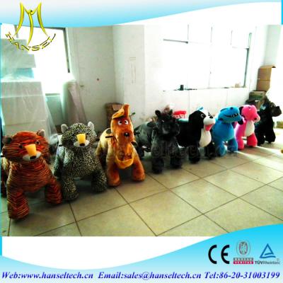 China Hansel ride on animals kiddy uk	arcade machine electric power wheels ride on kids car hot sale factory animal scooter for sale