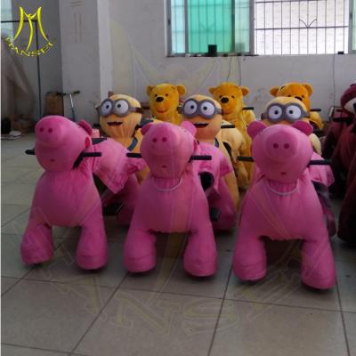 China Hansel sea horse rides used funfair rides for sale electric animal zippy motorized rides kids rides amusement machines for sale