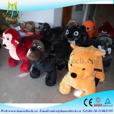 China Hansel battery operated walker animal cartoon children animals indoor amusement rides for sale coin rides amusement for sale
