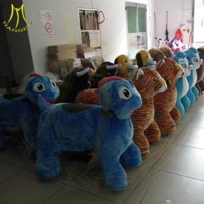 China Hansel electric walking horse toy amusement park car for sale outdoor ride on party animal toy electric horse carriage for sale