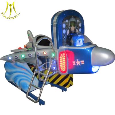 China Hansel coin operated indoor kids amusement rides for sale airplane kiddie rides for sale