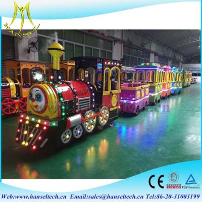 China Hansel Outdoor Amusement Park Children Kids Ride Electric Monorail Train For Sale for sale
