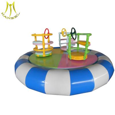 China Hansel cheap soft play equipment electric soft swing boat for baby for sale