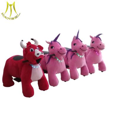 China Hansel   factory outlet animal scooters coin operated ride toys adult ride on toys for sale