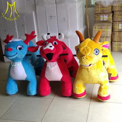 China Hansel electricity animal scooter children ride on horse walking toy animals for sale
