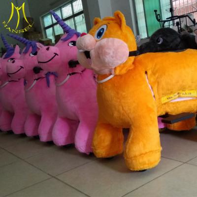 China Hansel 150KG bearing capacity stuffed animals go kart amusement park rides kiddie ride for sale