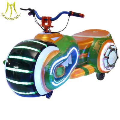China Hansel  outdoor playground equipment plastic kids motorbike electric ride for sale
