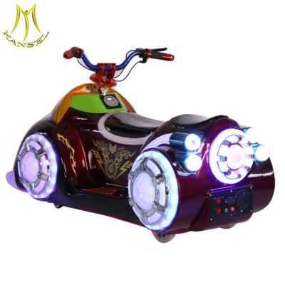 China Hansel wholesale battery powered motorcycle kids mini electric motorbike rides toy amusement ride for sale for sale