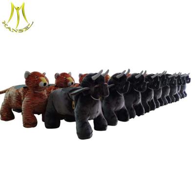 China Hansel led necklace for electric plush animal rides toy for shopping mall battery power animals for sale