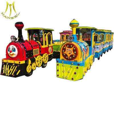 China Hansel  Amusement park  electric trackless train children train rides for sale for sale