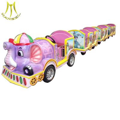 China Hansel children amusement rides electric tourist trackless train for sale for sale
