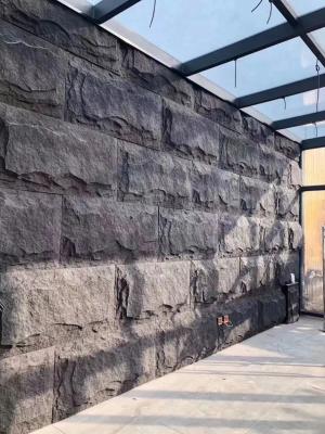 China Polyurethane Fake Stone Wall Cladding Mushroom Face 3d Artificial Stone Wall Panels for sale