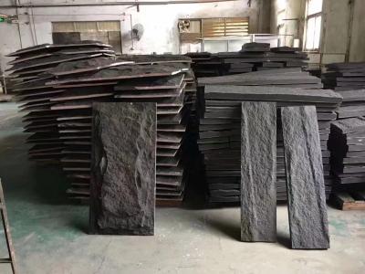 China Steinblick-Vielzahl der farbigen Steinwand Venners deckt mit niedriger Wartungs-ultra heller PU-Stein-großer Platte mit Ziegeln zu verkaufen
