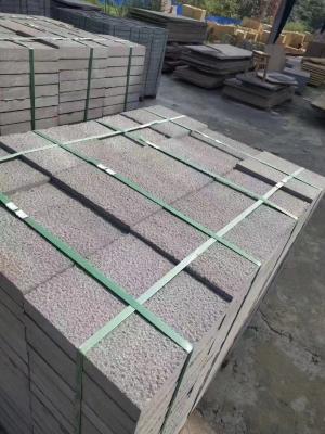 China Donkere Grey Natural Sandstone Tiles For-Huisdecoratie 300x100mm Te koop