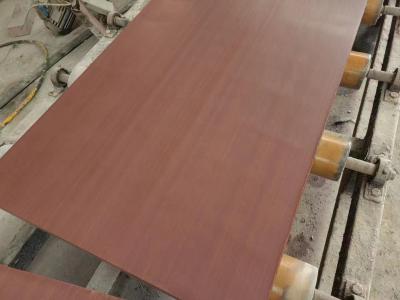 China Customized Honed Finish Red Sandstone Paving Slabs With Wood Pattern for sale