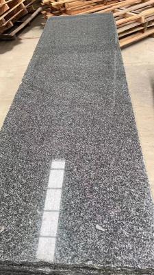 China Beveled G604 Black Kitchen Granite Slab Rectangular Granite Hearth Slabs for sale