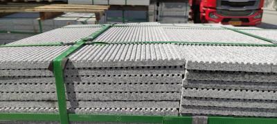 China G603 Gray Granite Stone Tiles Durable Heat Resistant Beveled Bullnose Edge for sale