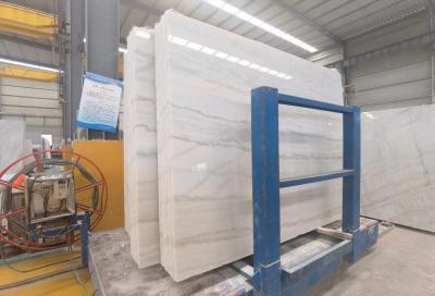 China Polierendausbreitende Marmorstein-Innenplatten für den Garten, der 50mm pflastert zu verkaufen